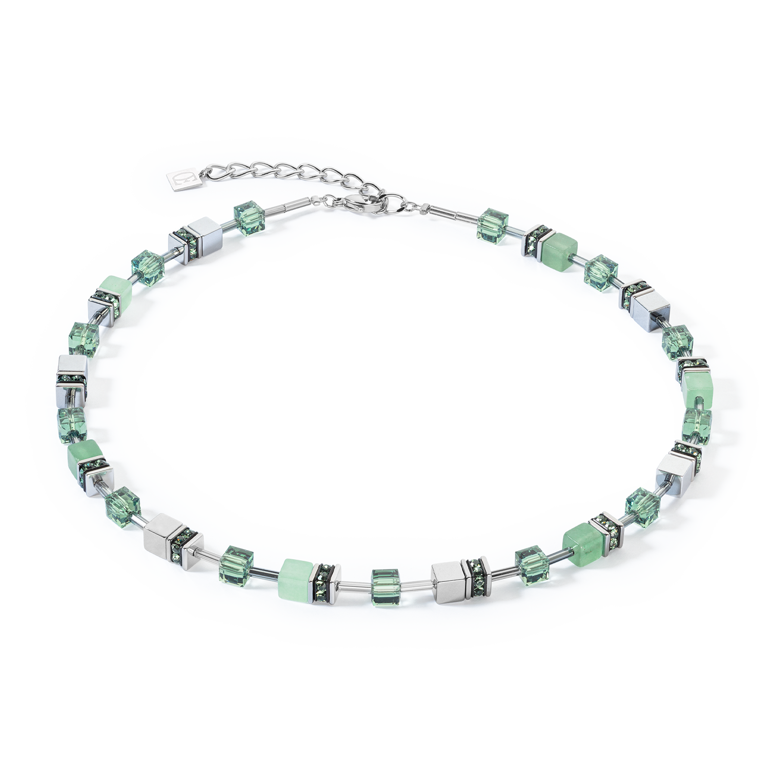 GeoCUBE® Iconic Precious necklace green