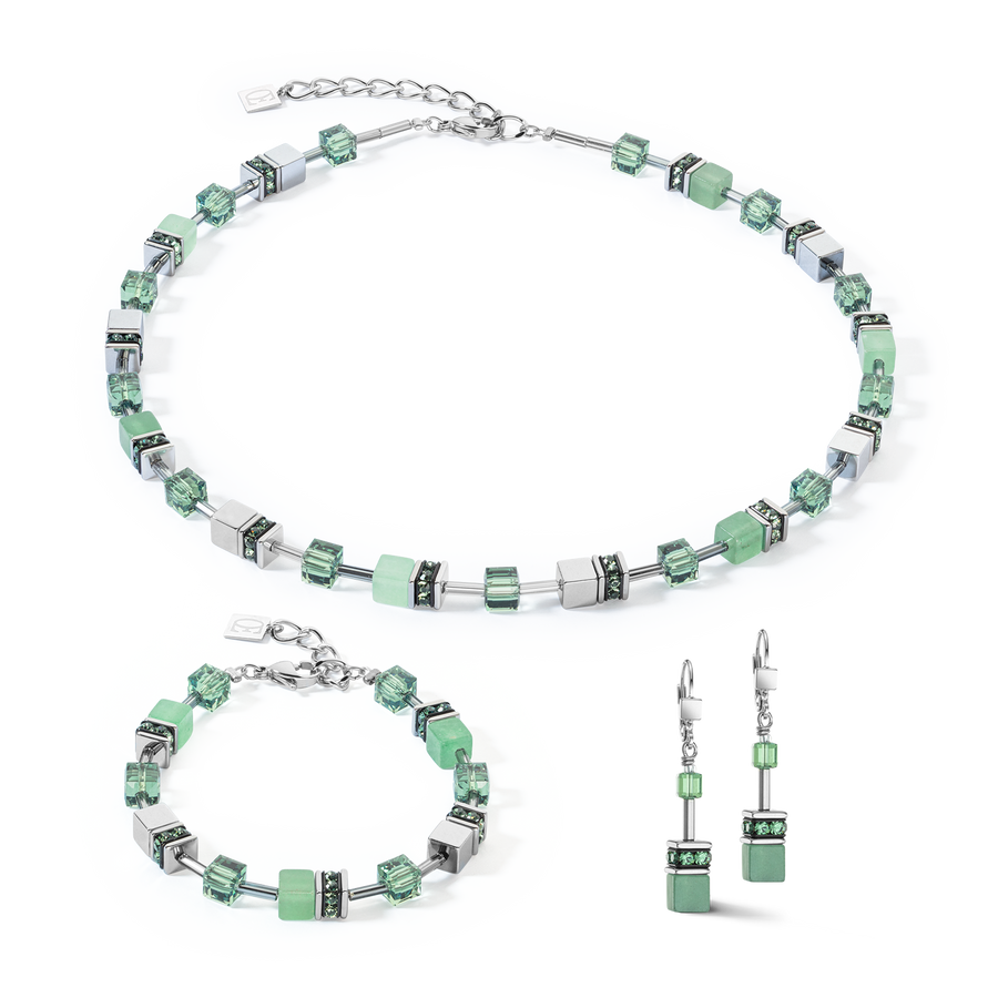 GeoCUBE® Iconic Precious necklace green