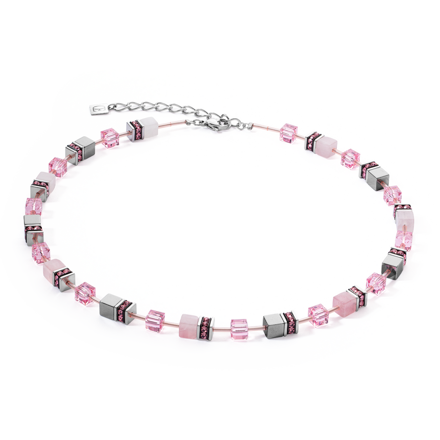 GeoCUBE® Iconic Precious necklace rose