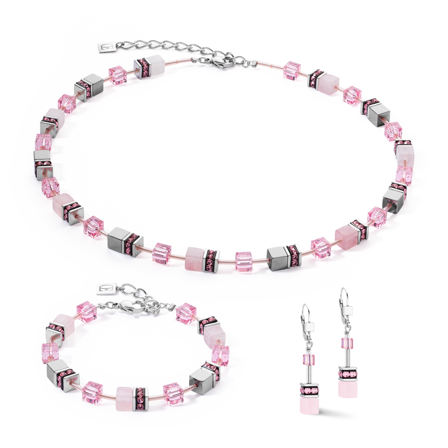 GeoCUBE® Iconic Precious necklace rose