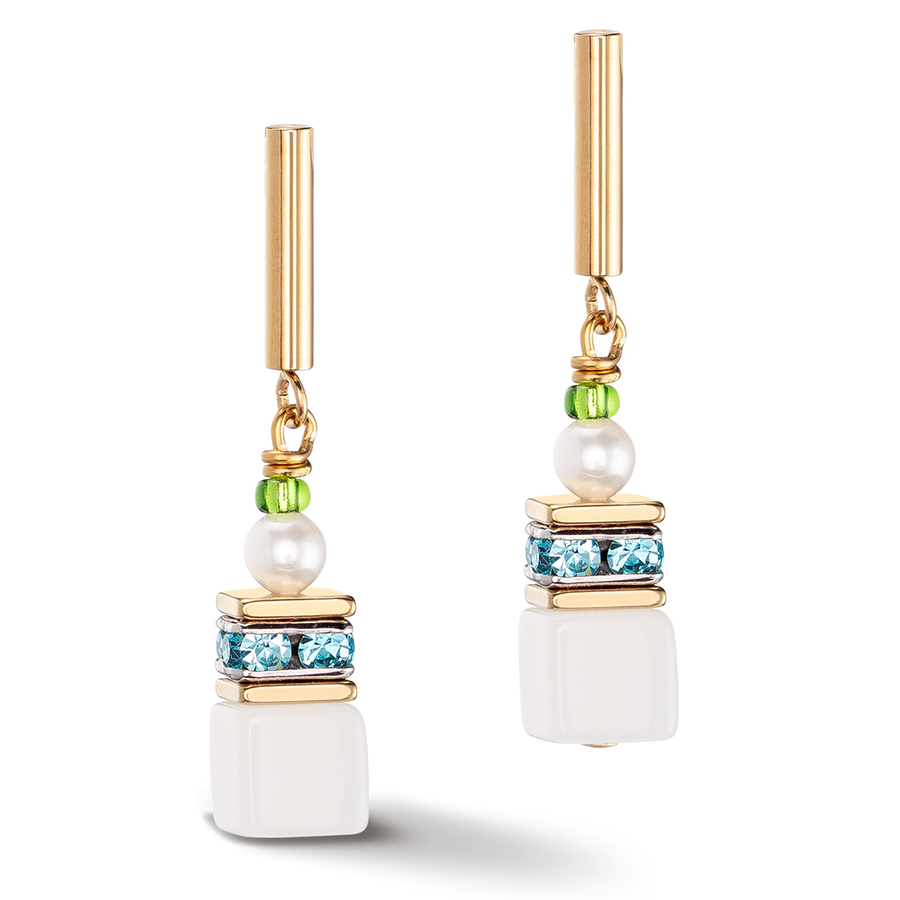 GeoCUBE® Fusion Festive earrings multicolour