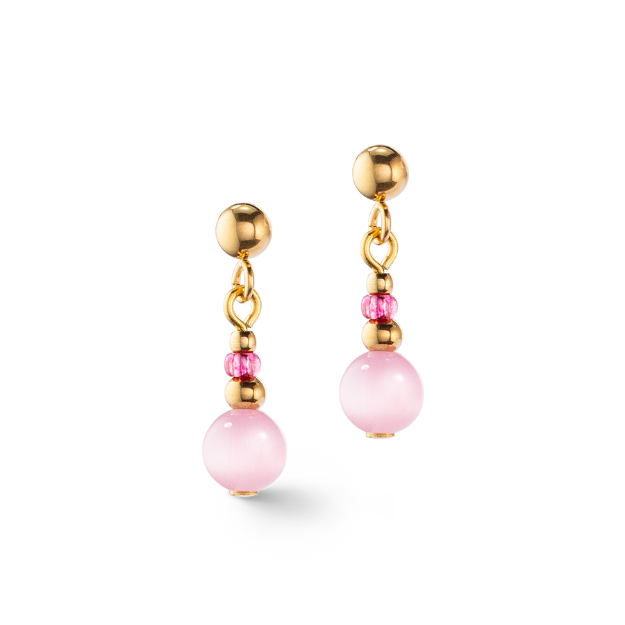 Candy Spheres earrings pink