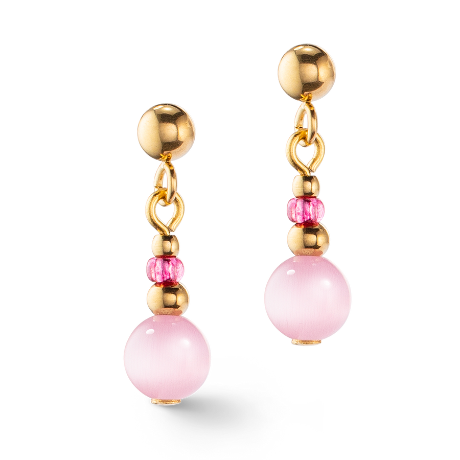 Candy Spheres earrings pink