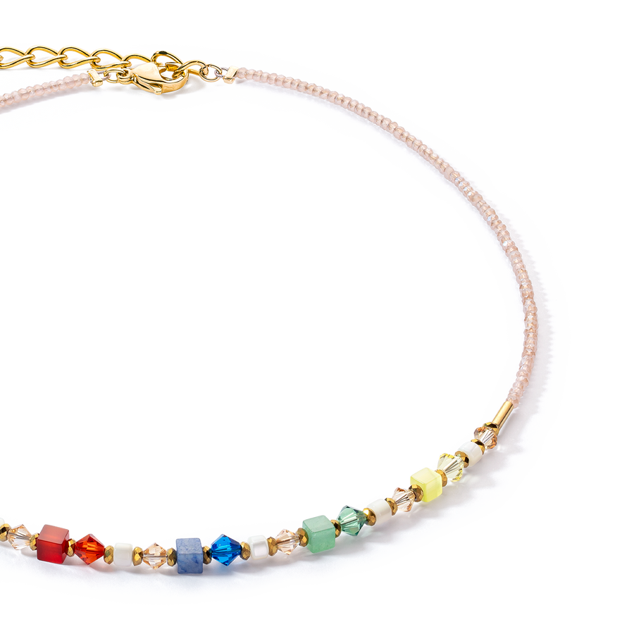 Princess Shape Mix necklace dopamine