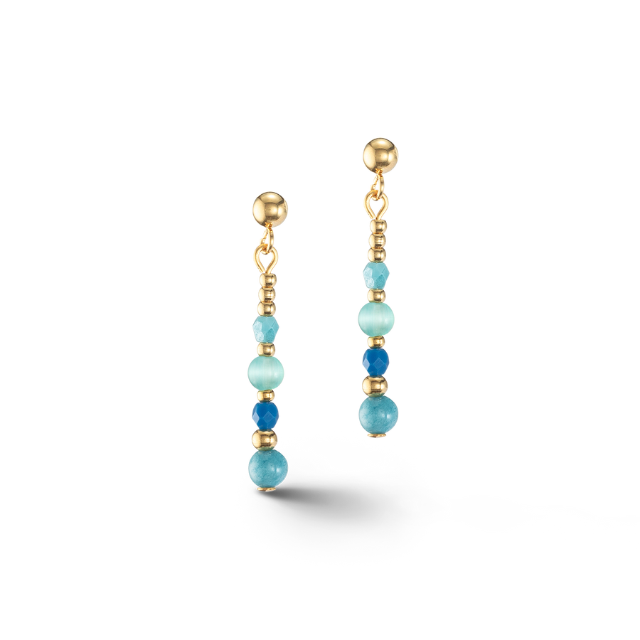 Princess Spheres earrings turquoise