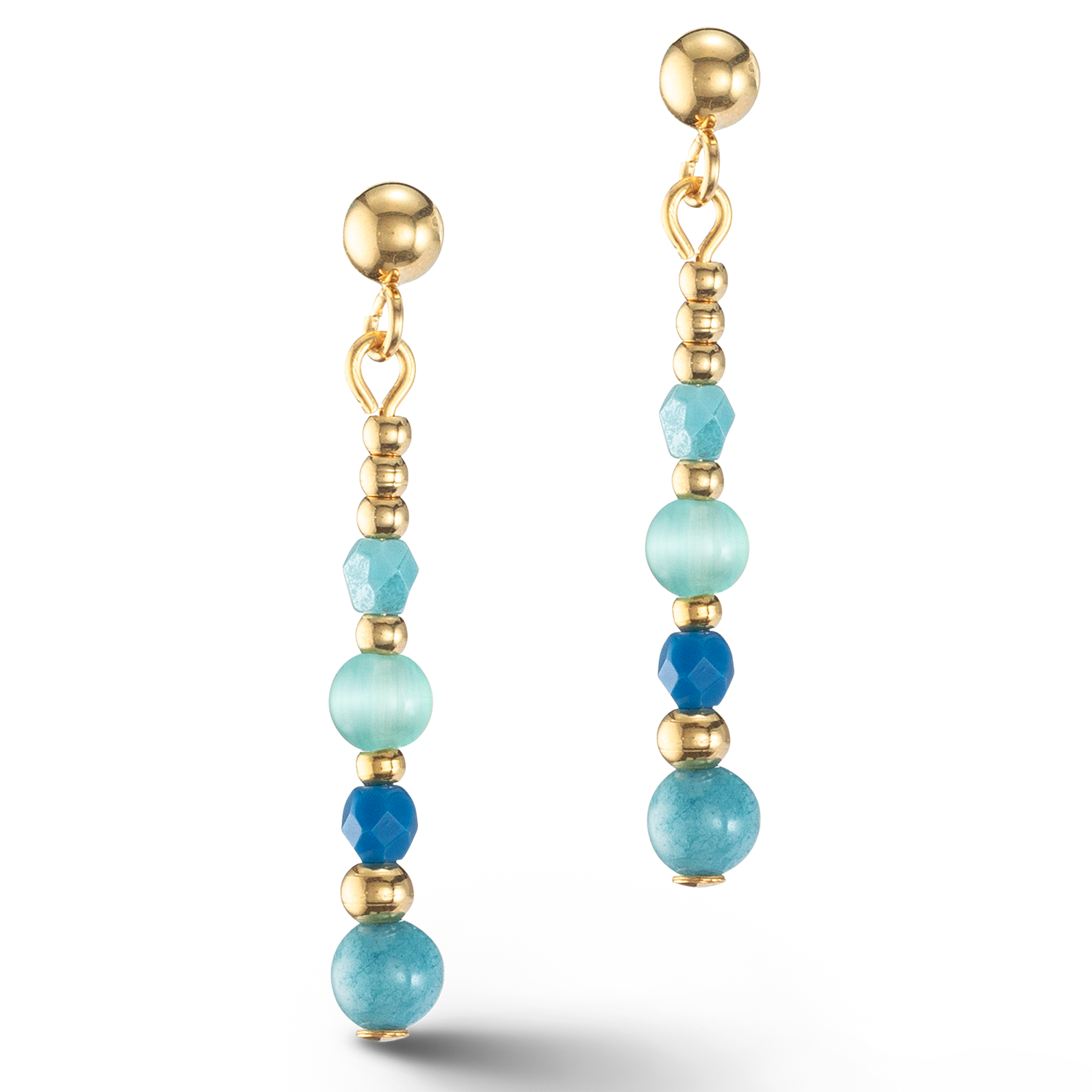 Princess Spheres earrings turquoise