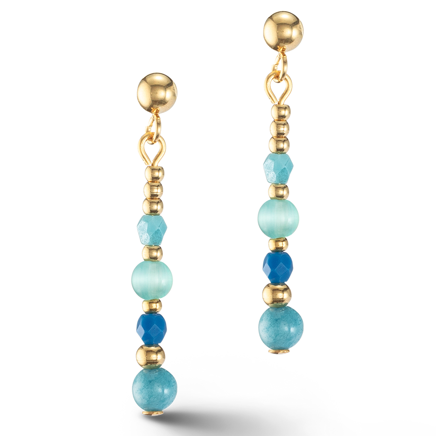 Princess Spheres earrings turquoise