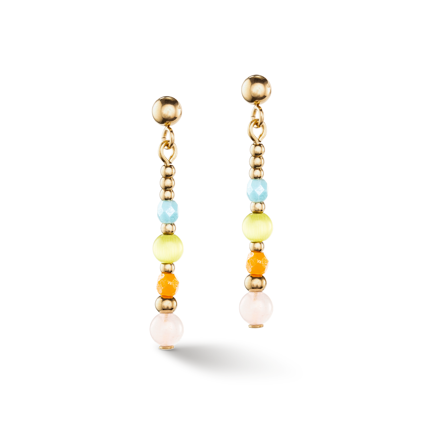 Princess Spheres earrings multicolour pastel