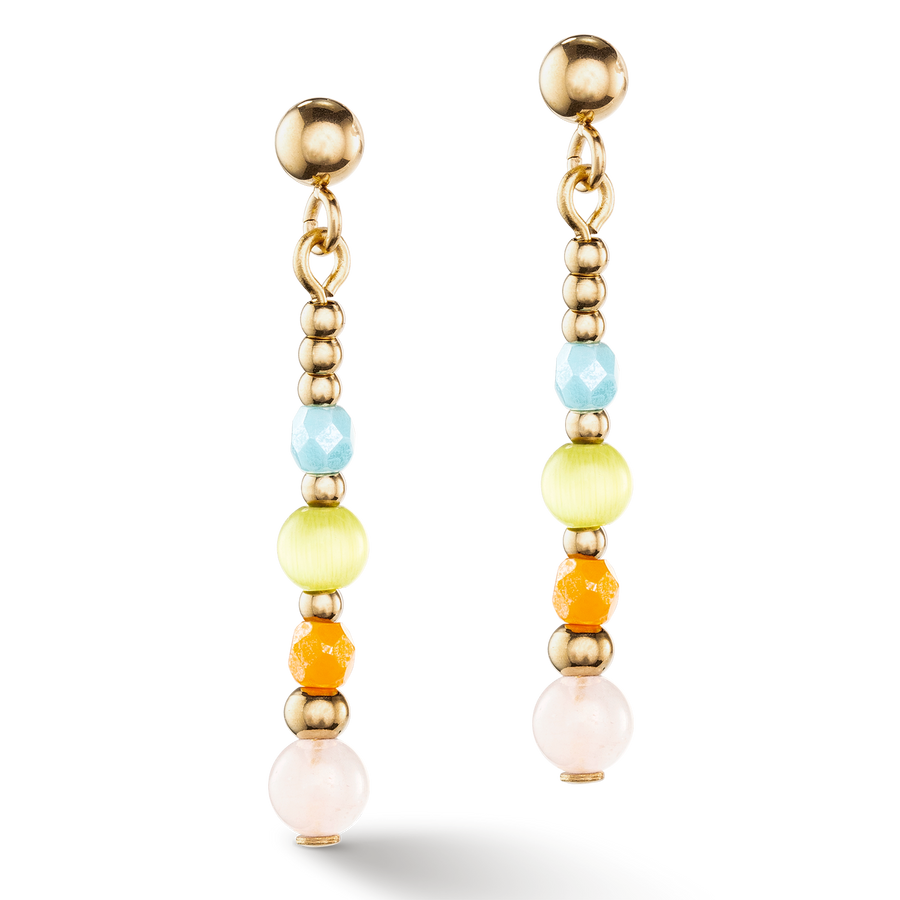 Princess Spheres earrings multicolour pastel