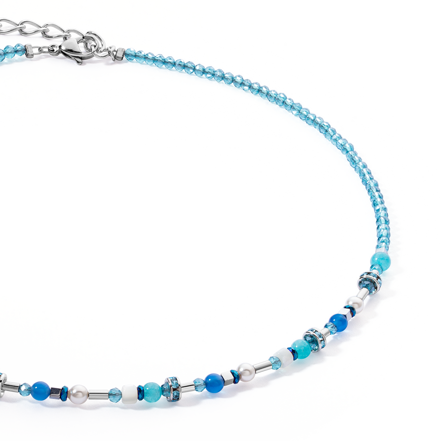 Necklace Princess Spheres Mix turquoise