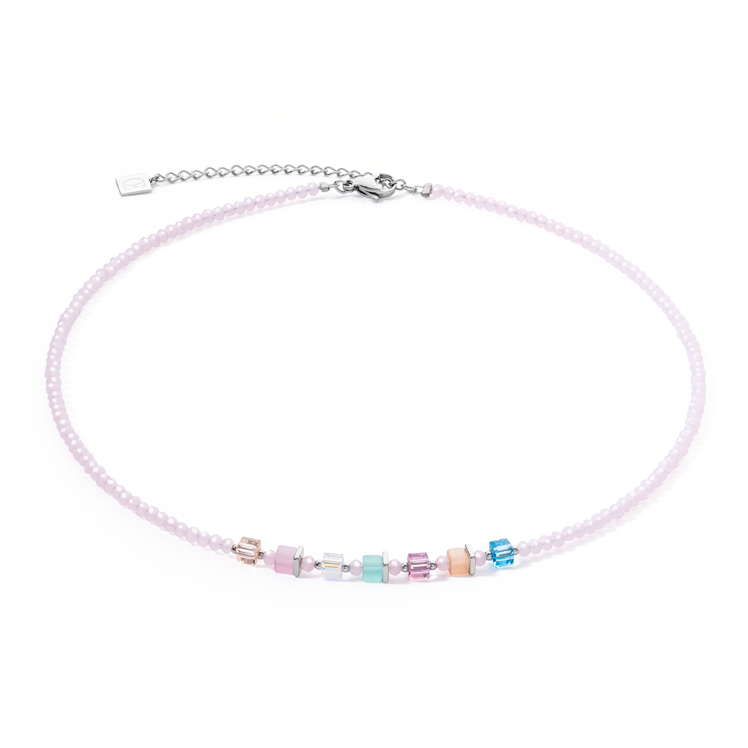 Joyful Colours necklace pink-multicolour