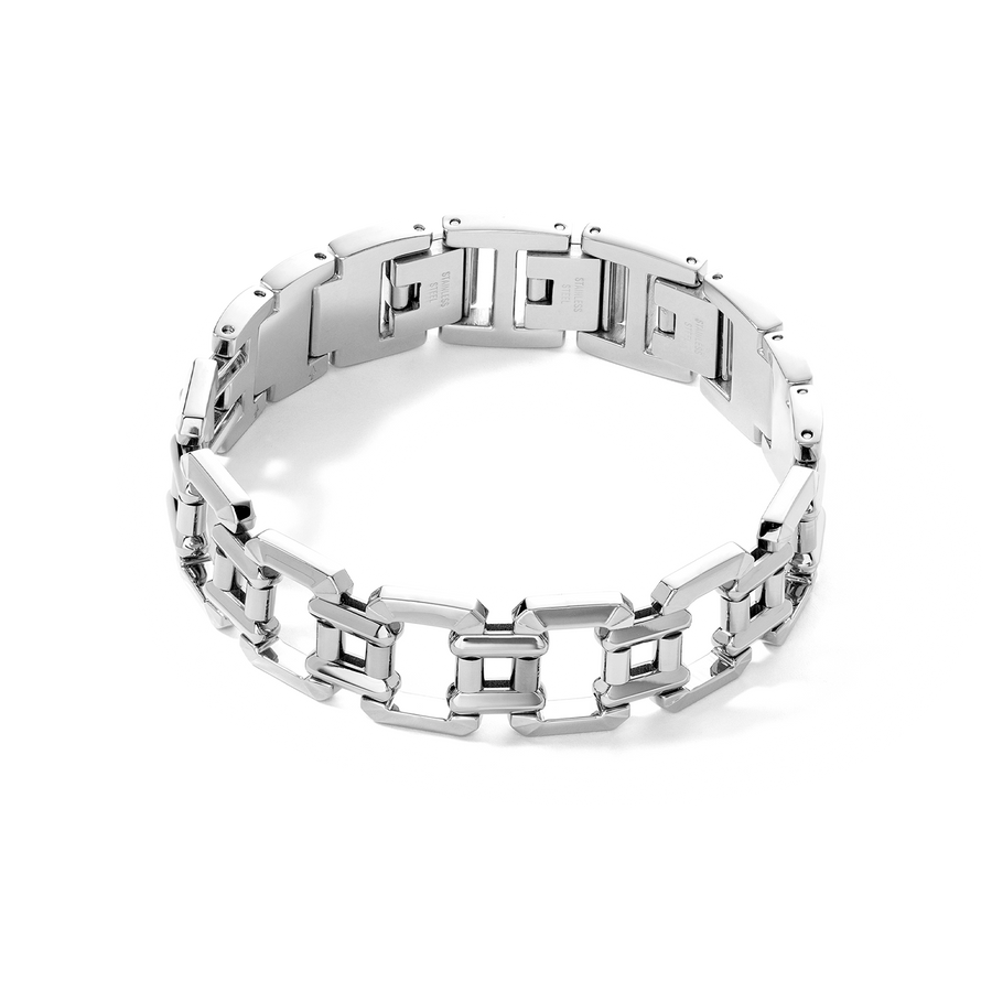 Jewellery bracelet stainless steel silver COEUR DE LION Europe