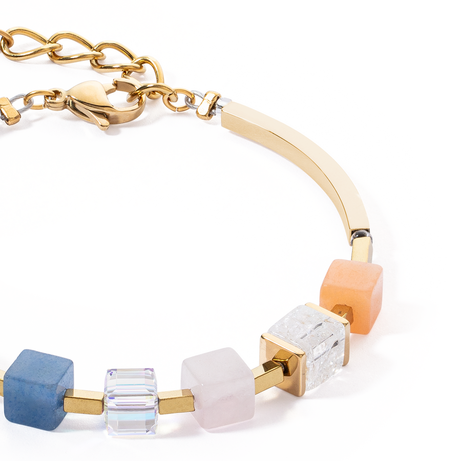 Bracelet Precious Statement Cubes multicolour-gentle