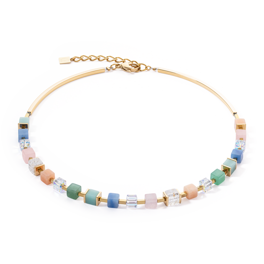 Necklace Precious Classic Cubes multicolour-gentle