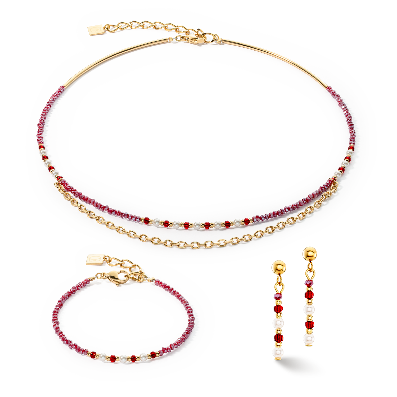 Bracelet Twinkle Princess gold-red