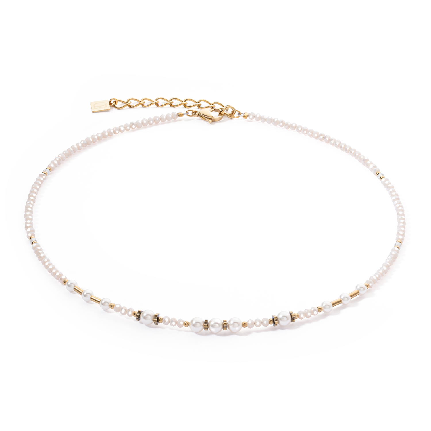 Necklace Little Twinkle Pearl Mix white