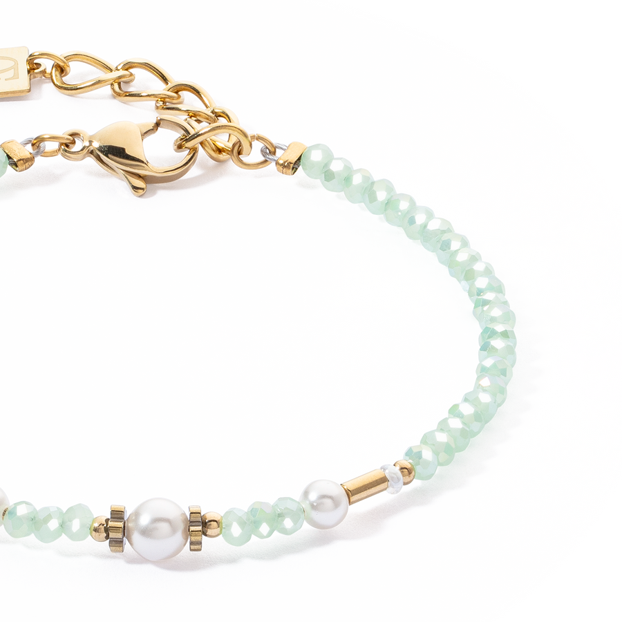 Bracelet Little Twinkle Pearl Mix light green