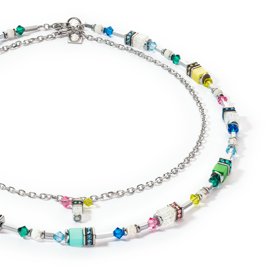 Summer Dream necklace multicolour pastel