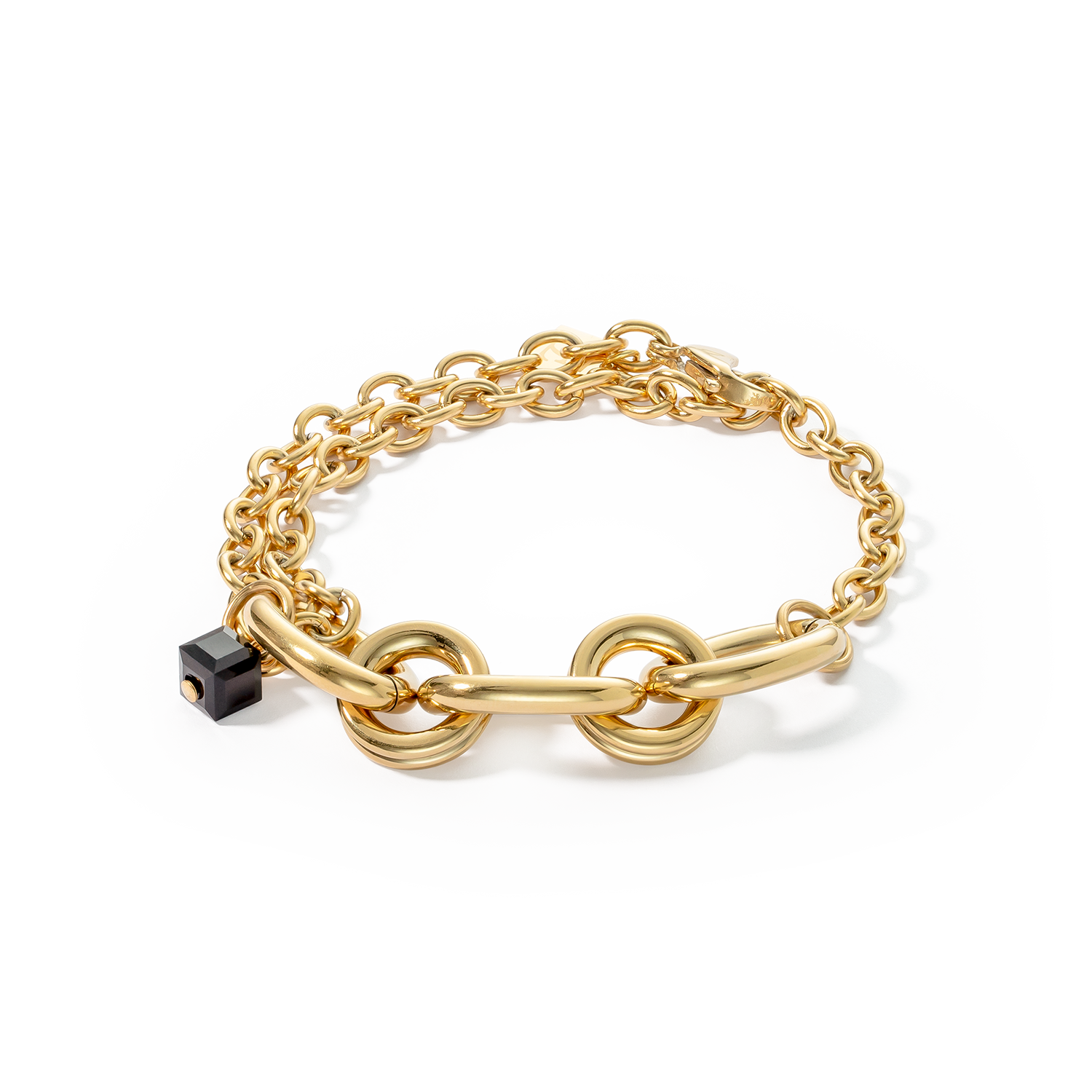 Bracelet Chunky Chain gold-black