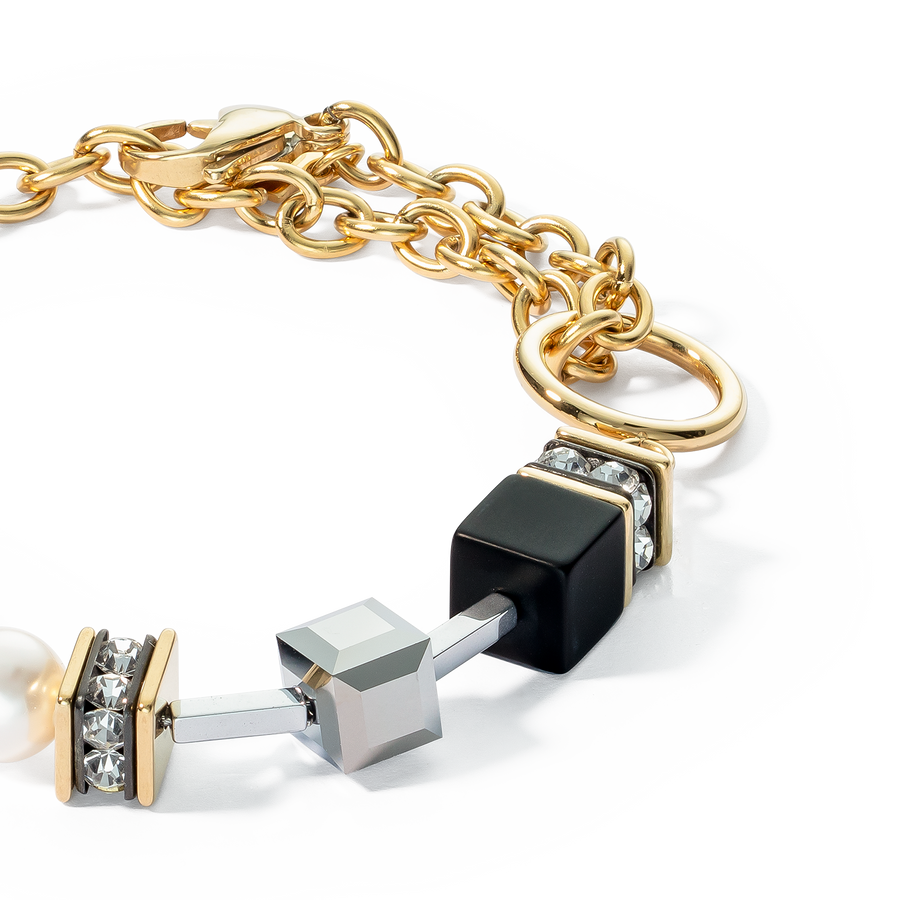Bracelet Mysterious Mix gold-black