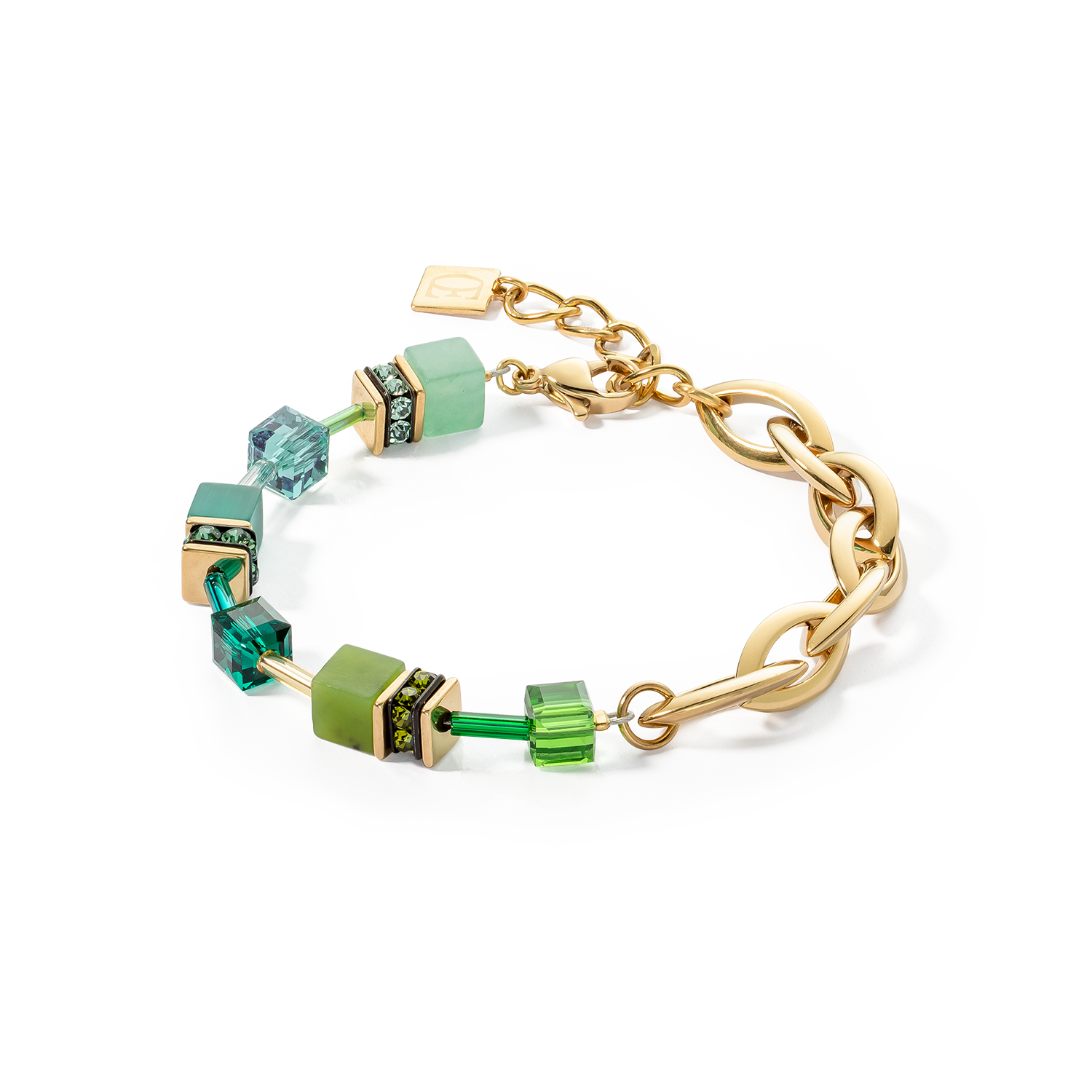 Bracelet Festive Layer green