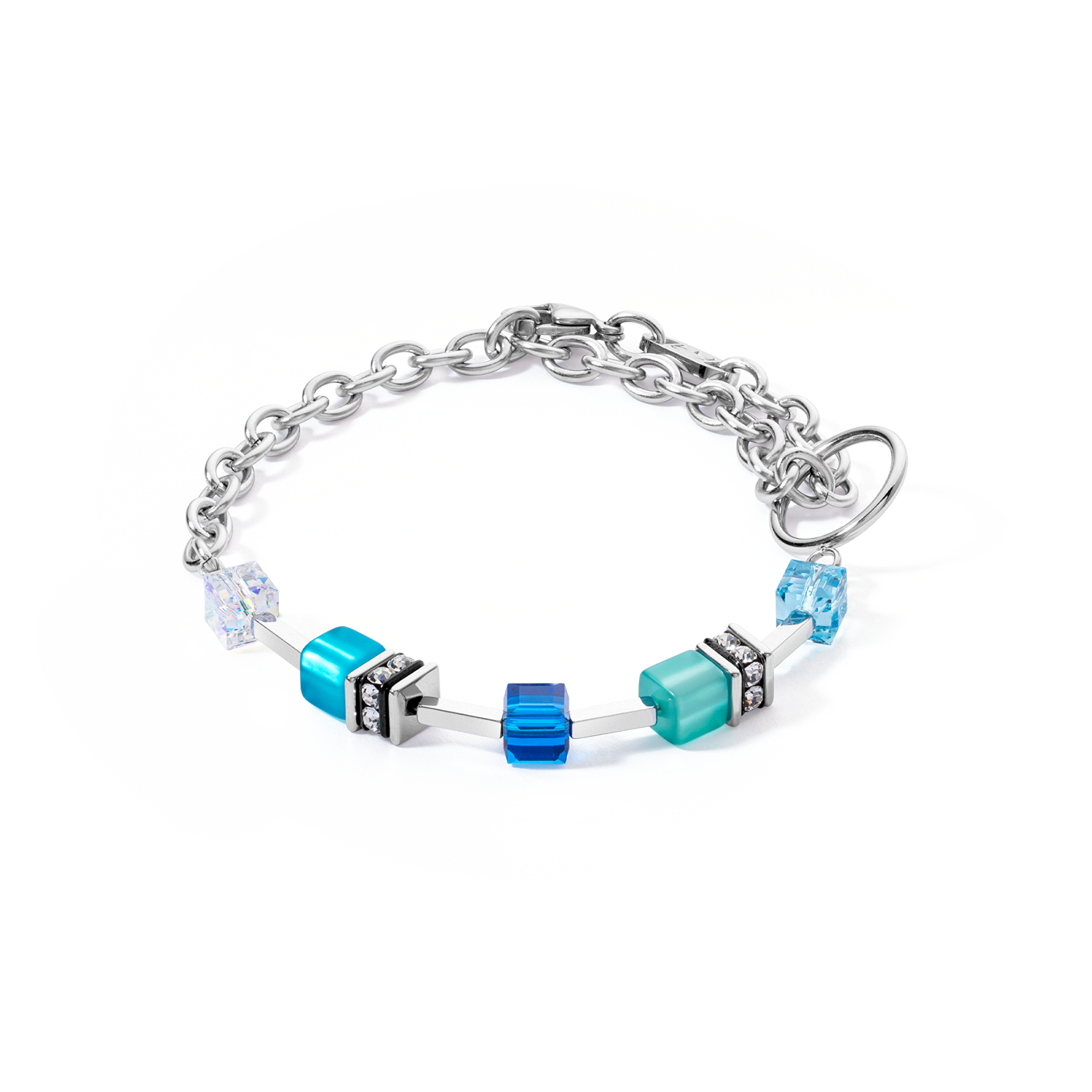 GeoCUBE® Iconic Layer Chain bracelet Ocean Vibes