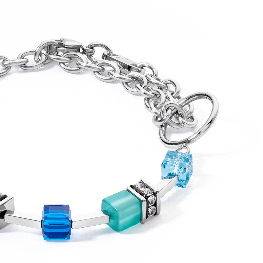 GeoCUBE® Iconic Layer Chain bracelet Ocean Vibes