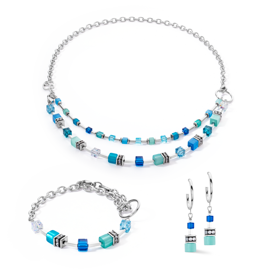 GeoCUBE® Iconic Layer Chain bracelet Ocean Vibes