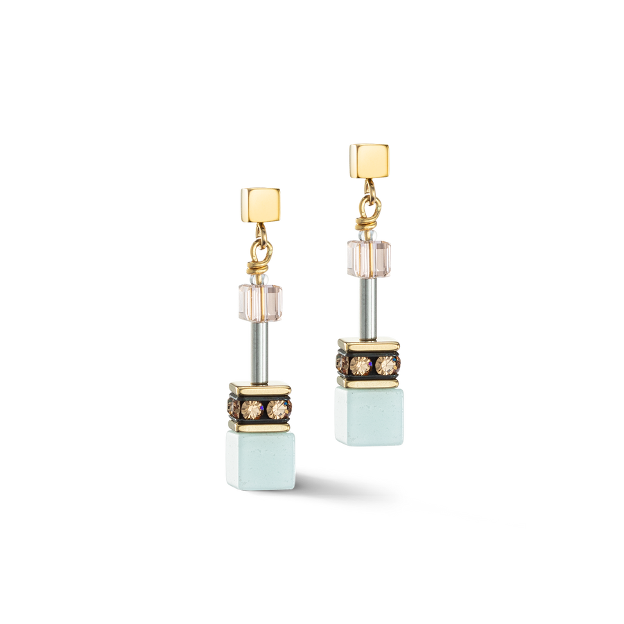 GeoCUBE® Iconic Precious earrings multicolour gentle