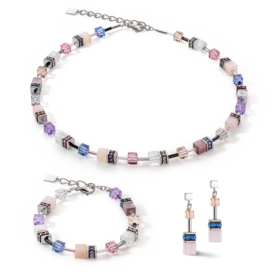 GeoCUBE® Iconic Precious bracelet lilac-blue