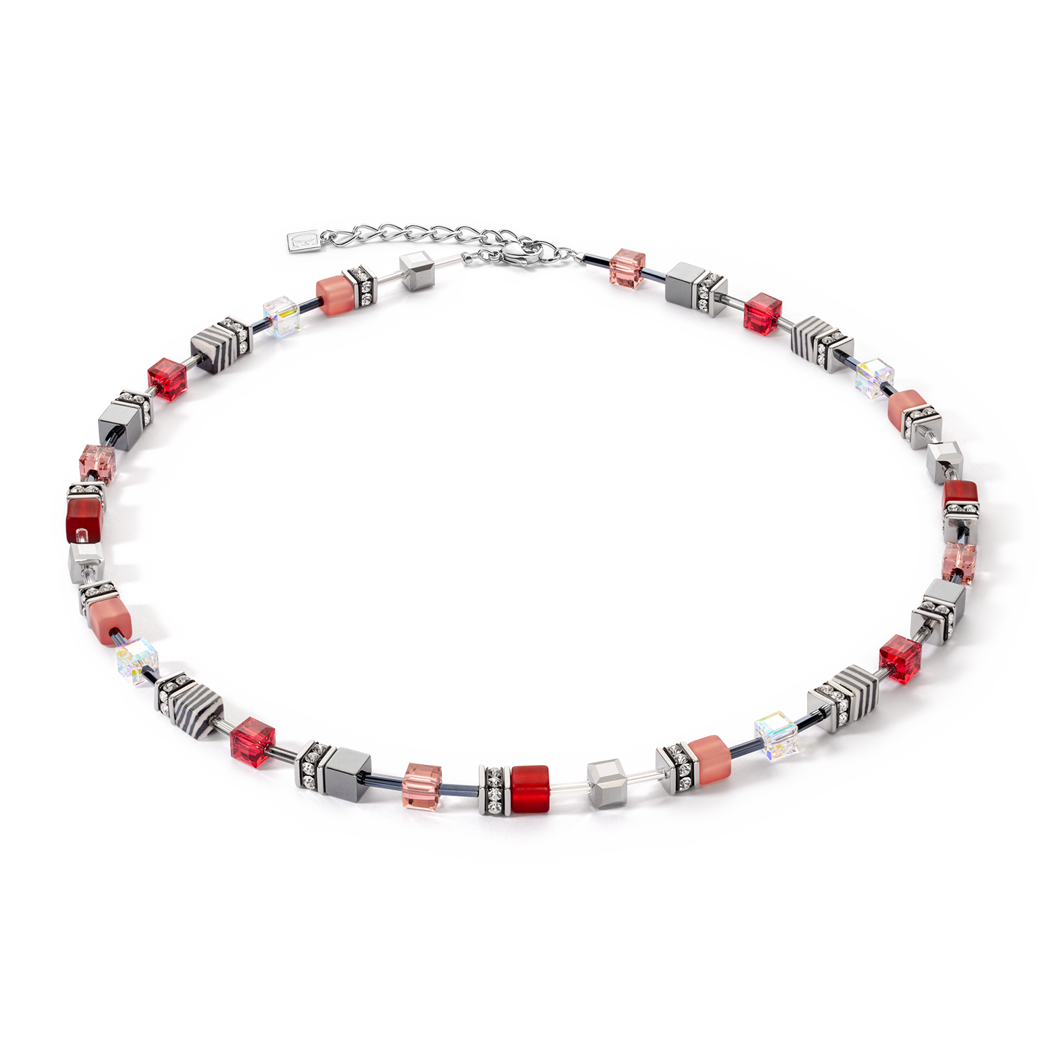 GeoCUBE® Iconic 50 cm necklace red