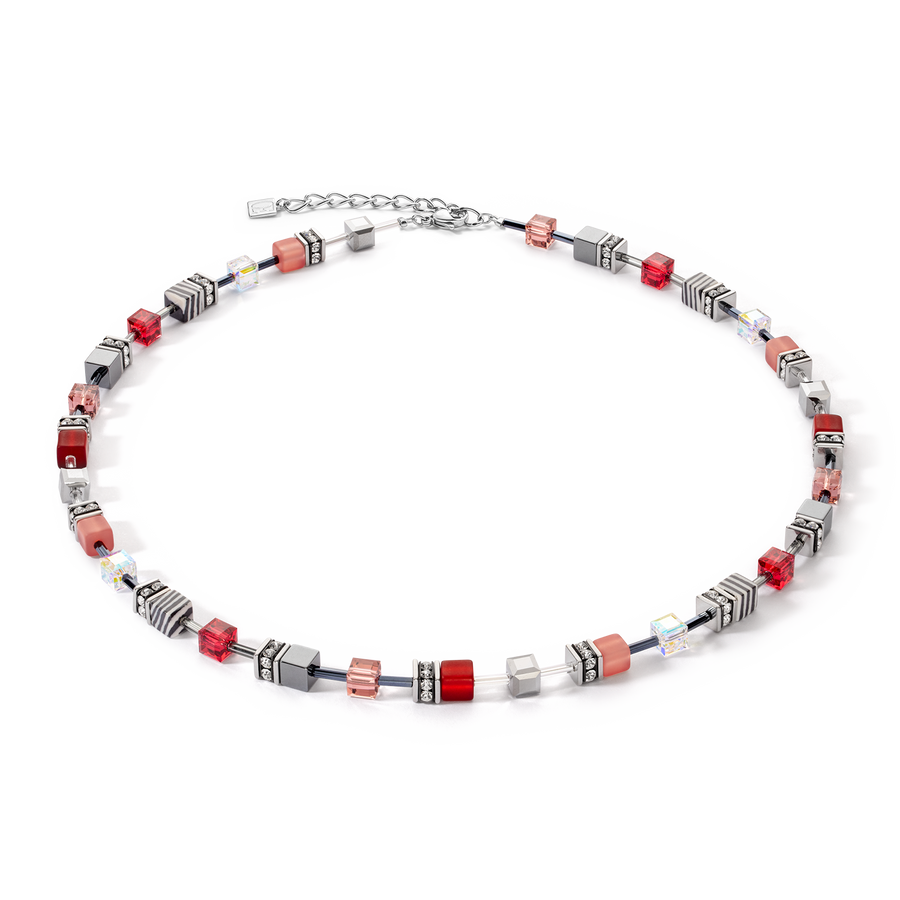 GeoCUBE® Iconic 50 cm necklace red