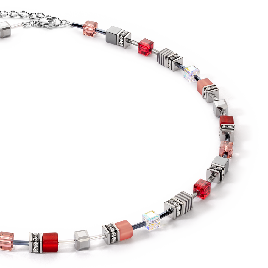 GeoCUBE® Iconic 50 cm necklace red