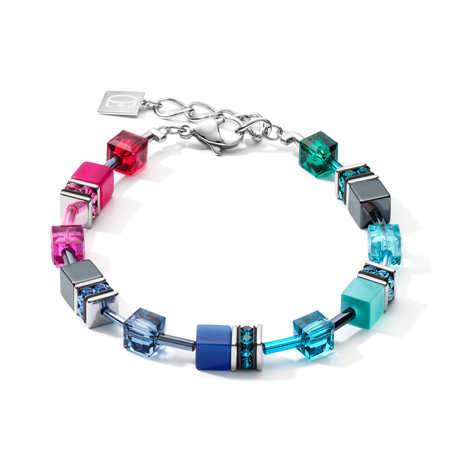 Bracelet GeoCUBE® medium multicolour rainbow