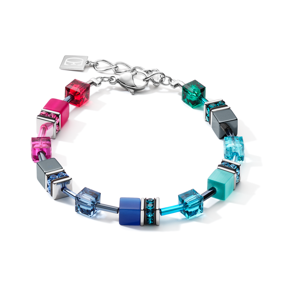 Bracelet GeoCUBE® medium multicolour rainbow