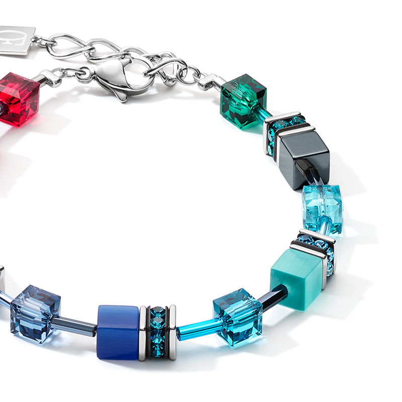 Bracelet GeoCUBE® medium multicolour rainbow