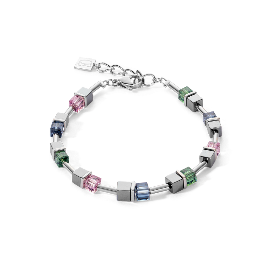 Cube Story Colour Couple bracelet hematite vintage
