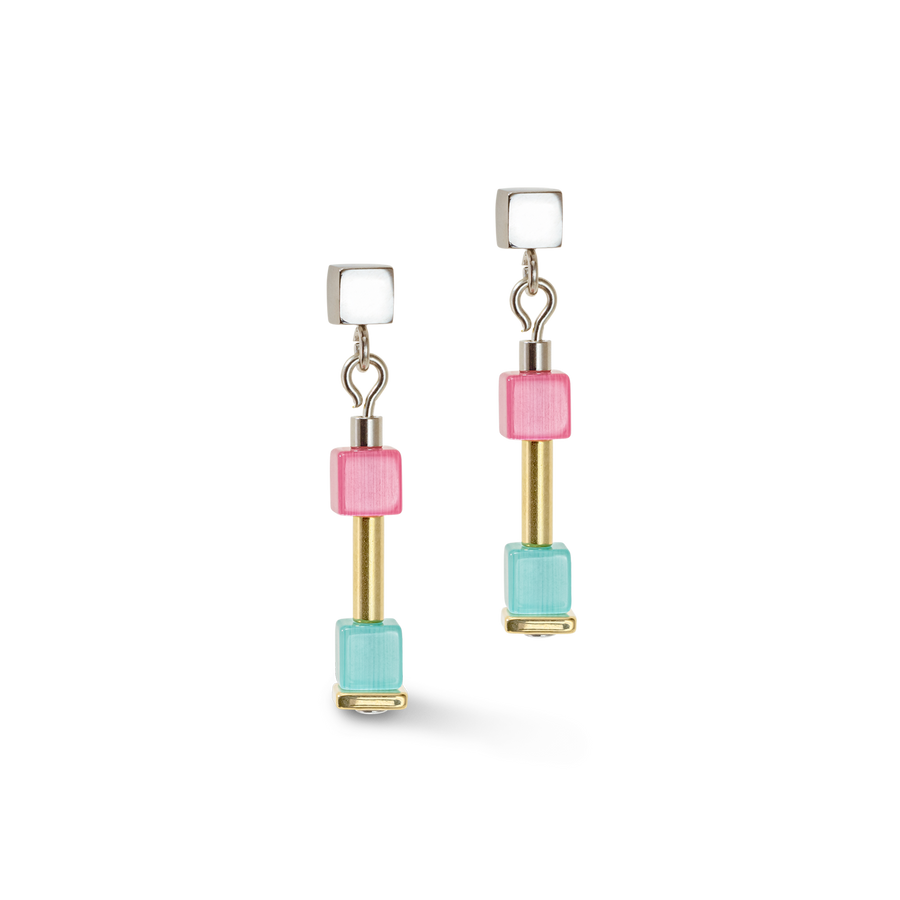 Cube Story Delicate earrings multicolor spring