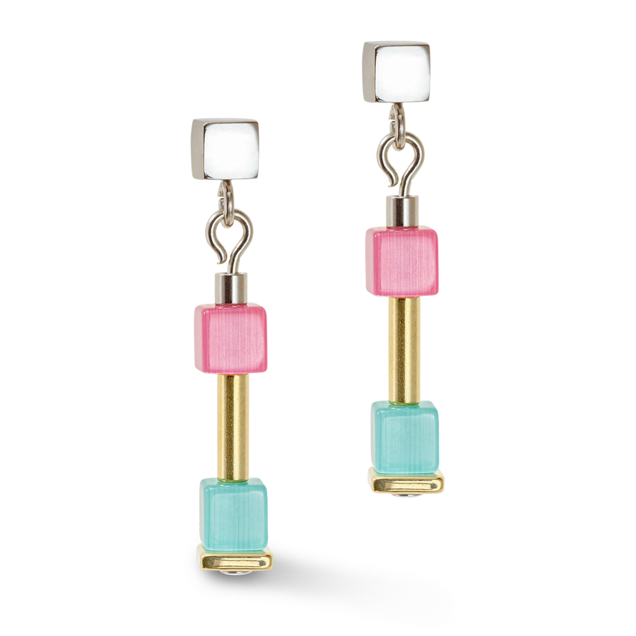 Cube Story Delicate earrings multicolor spring