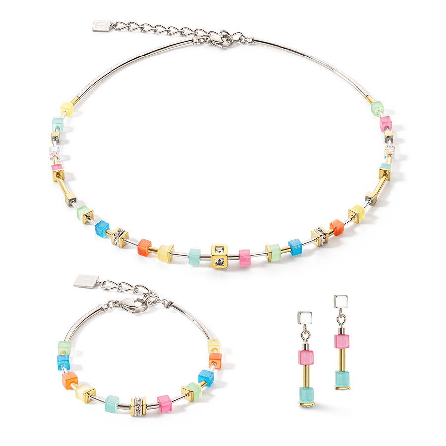 Cube Story Delicate earrings multicolor spring