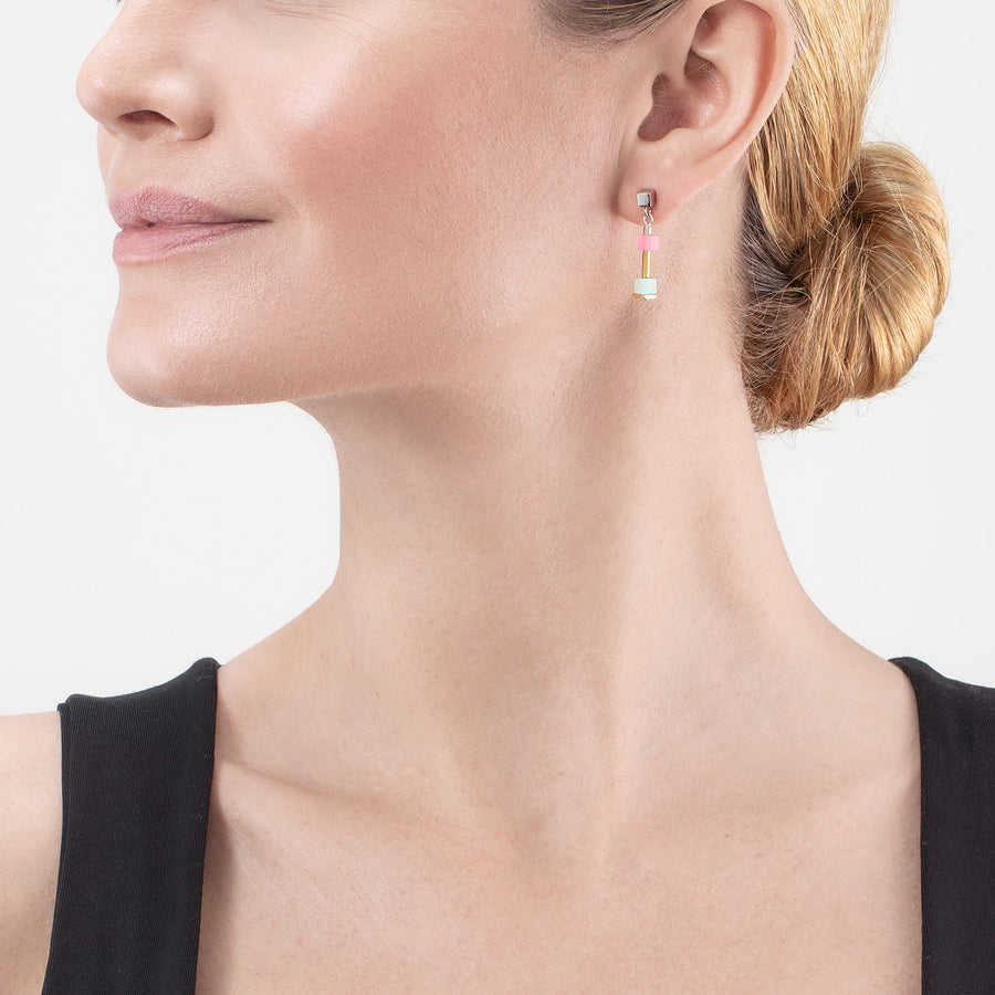 Cube Story Delicate earrings multicolor spring