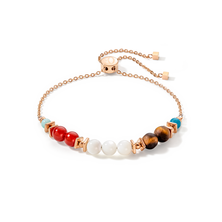 Harmony Precious & Slider Closure bracelet multicolor Boho