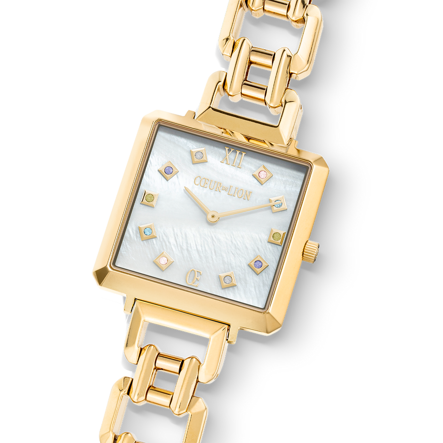 Watch Iconic Cube Golden Moments Statement Gold
